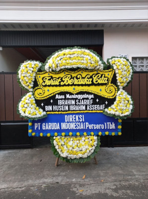 Papan Bunga Duka di Cimuning