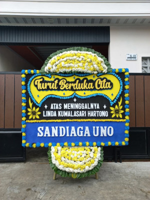 Papan Bunga Duka di Cimuning