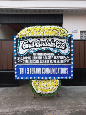 Papan Bunga Duka di Cimuning